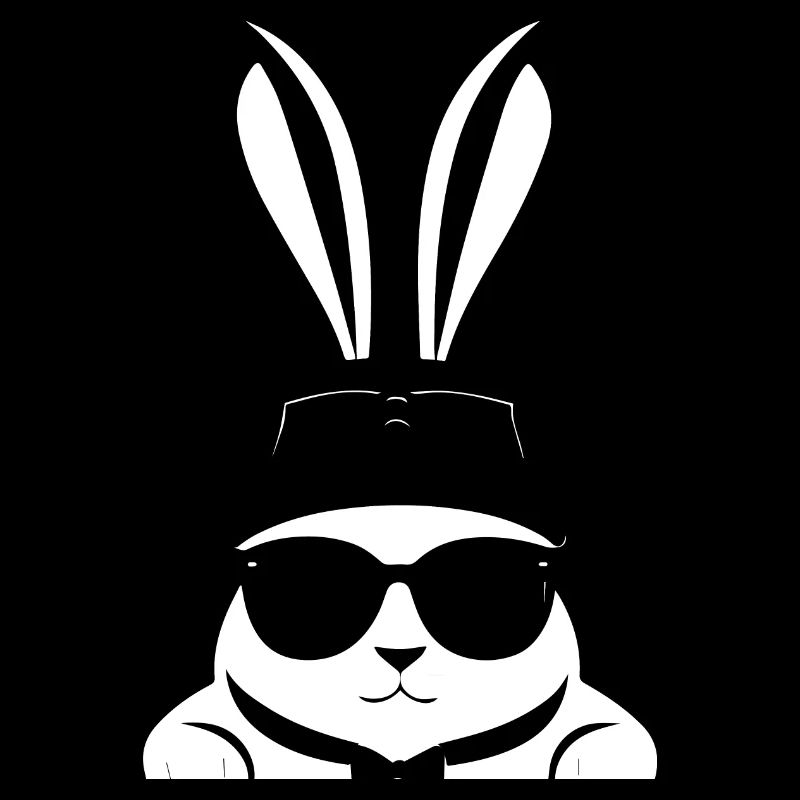 Lunettes de soleil Funny Rabbit Cool Sunglas Rabbit
