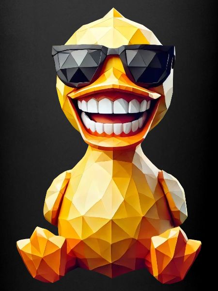 Yellow duck sunglasses