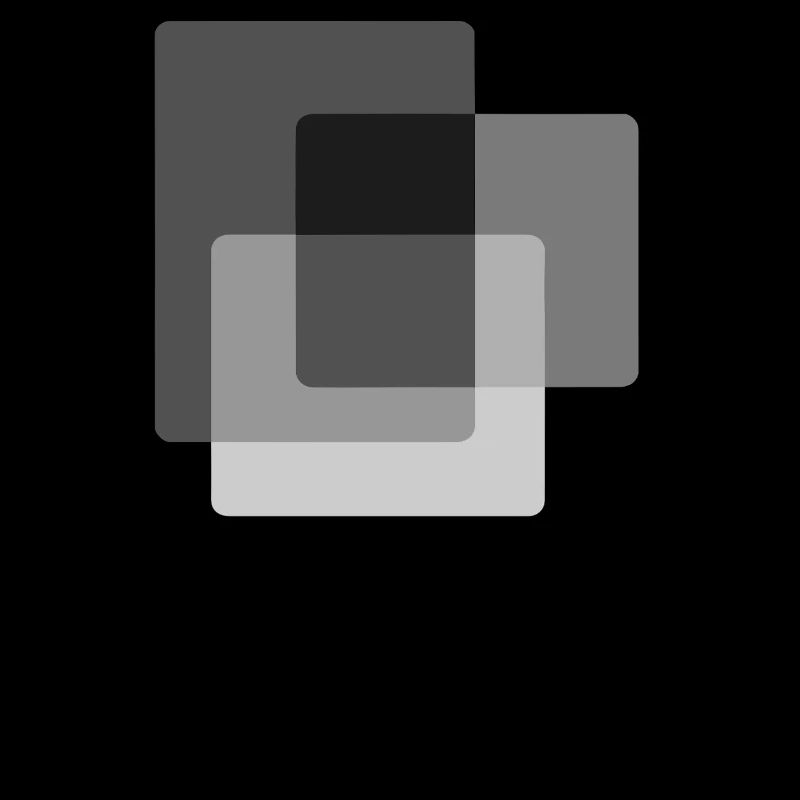 Abstract Gray Square Pattern