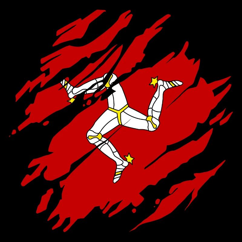 Drapeau de l’île de Man Drapeau de l’île de Man