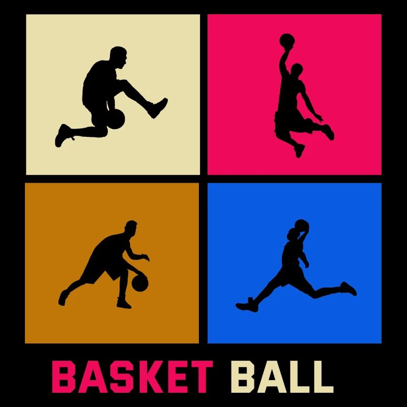 Basket pop art