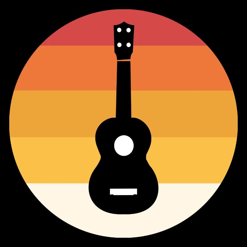 Ukelele Retro Uke -Cadeau Enthousiaste