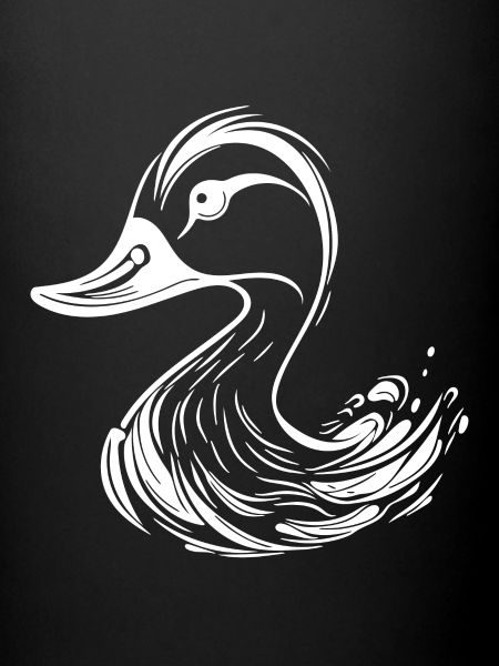 Mignon Style Tatouage Canard