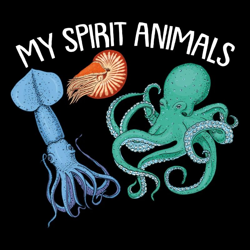 Céphalopode, pieuvre, pieuvre