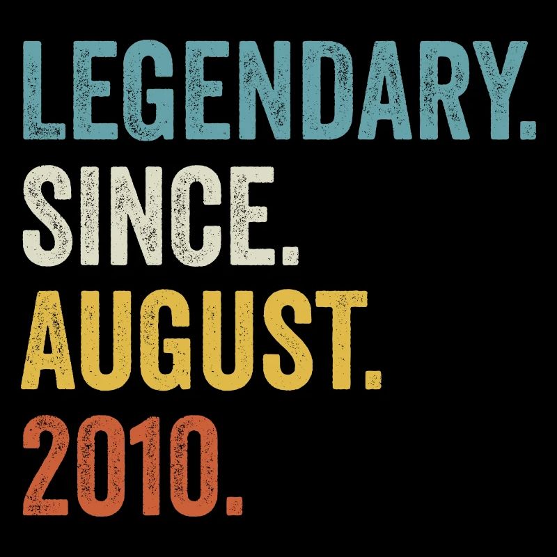 12 Years Old Legendary Since August 2010 12th
