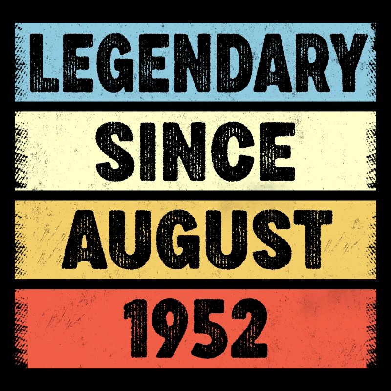 Legendary Since August 1952 70. Geburtstag