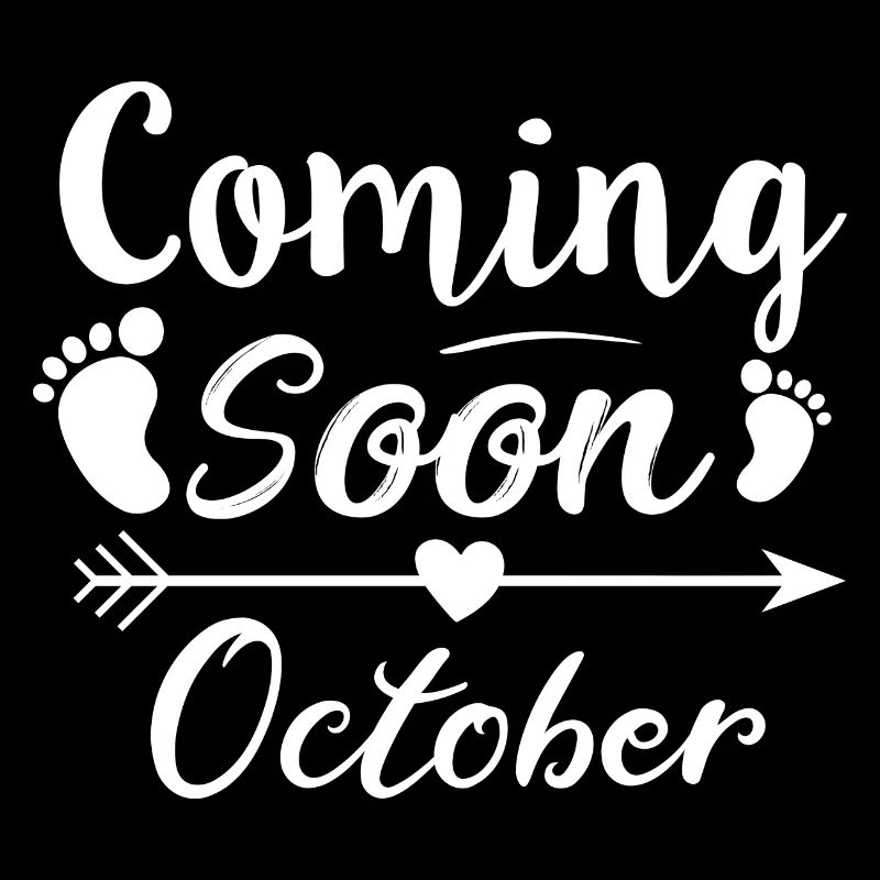 bébé arrive bientôt octobre