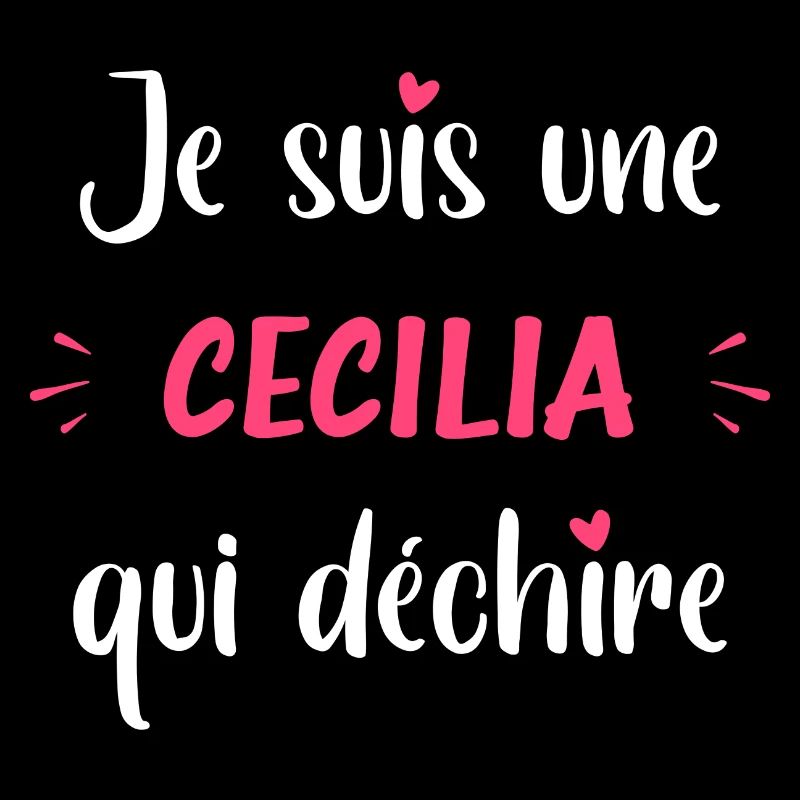 je suis une CéCILIA qui déchire