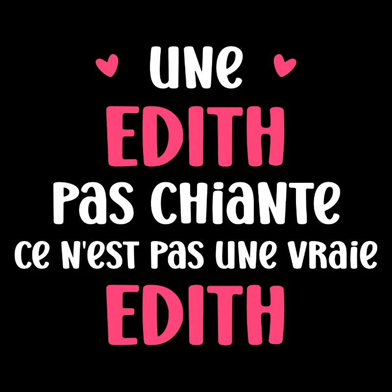 Une EDITH pas chiante ce n'est pas un vraie EDITH