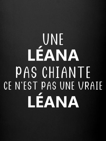 Une pas chiante léana