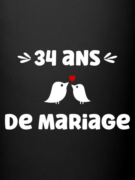 34 ans de mariage