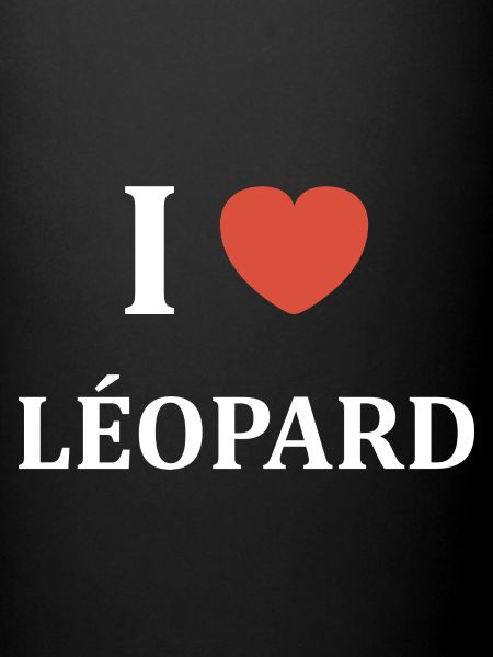 i love Léopard