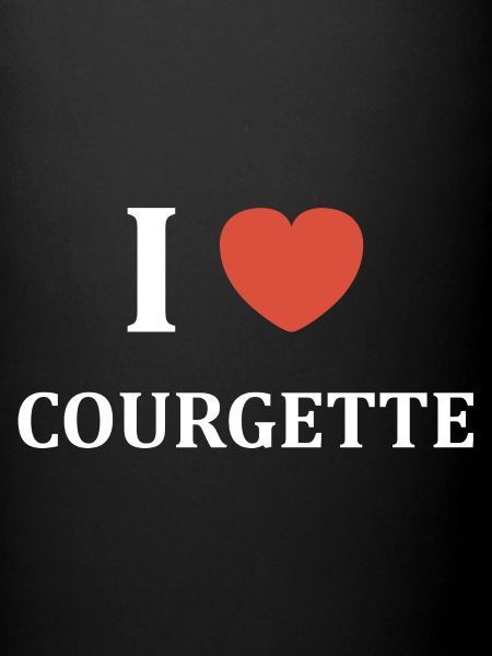 i love courgette