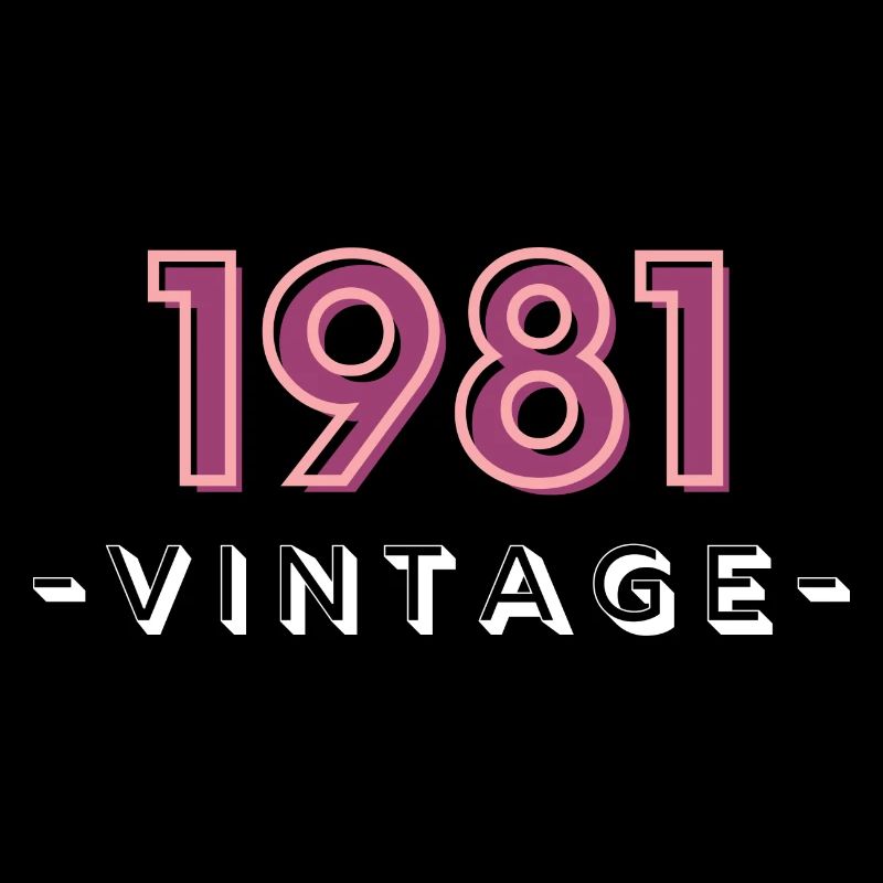 né en 1981 idée cadeau anniversaire année 81