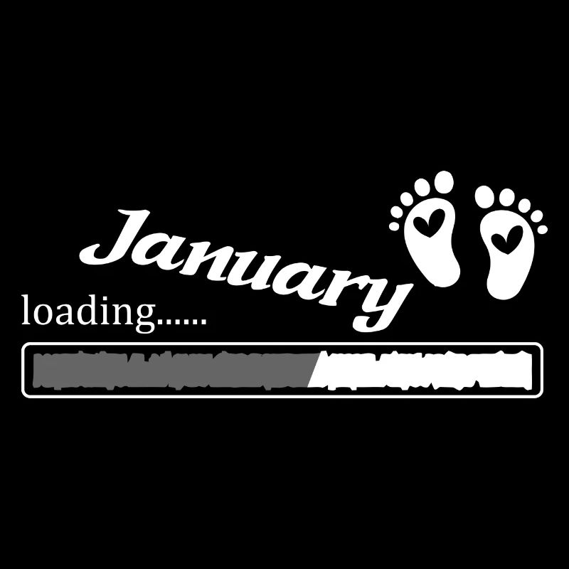 baby loading is pregnant in January