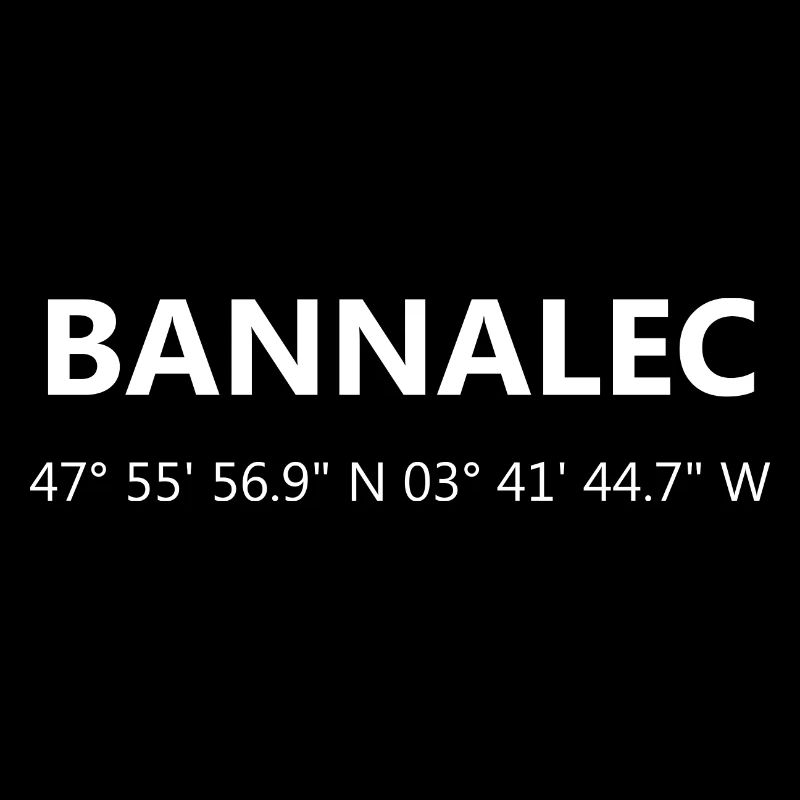Bannalec coordonnées gps