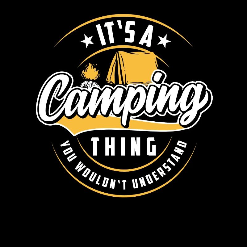 Camping Camper Saying