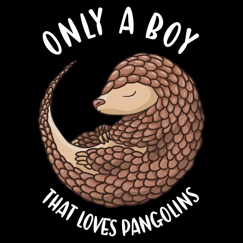 Seulement un garçon qui aime pangolin Pangolin