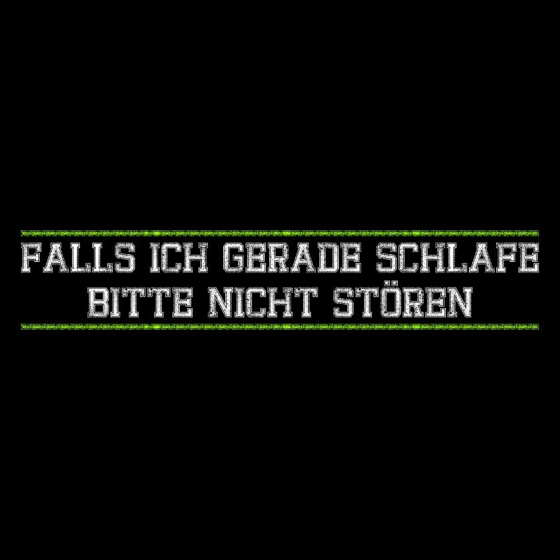 Falls ich gerade schlafe bitte nicht aufwecken
