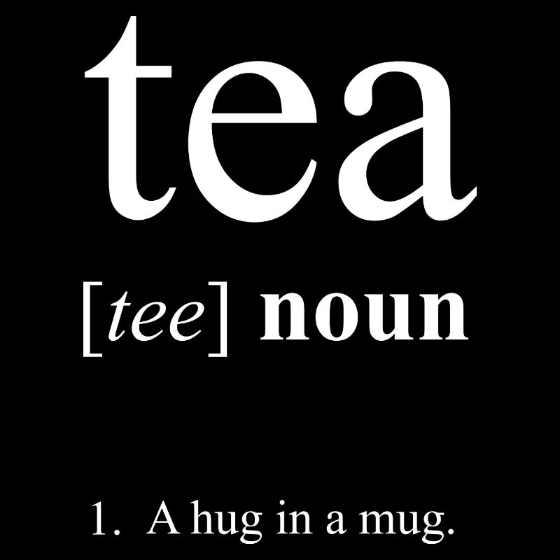 Tee-Entwurfs-Tee-Liebhaber-Geburtstags-Geschenk-Idee