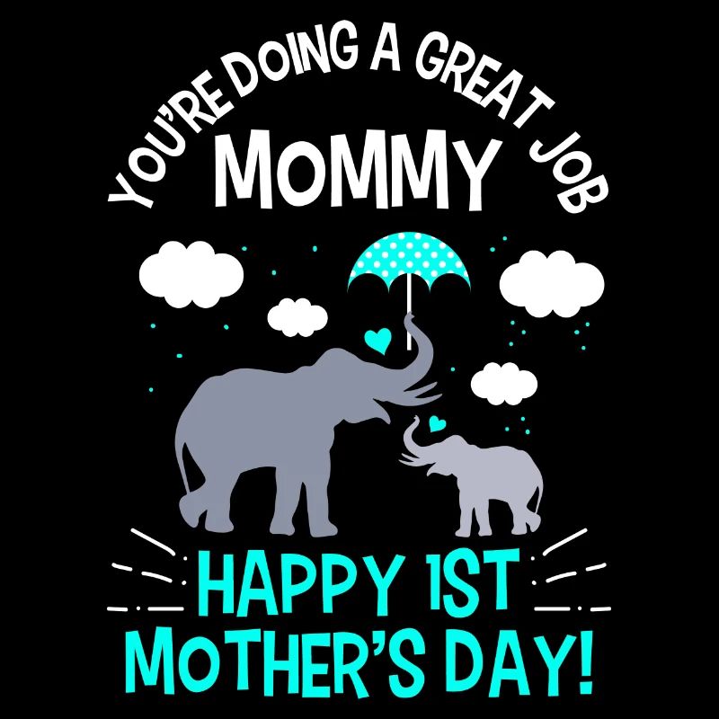 Erster Muttertag Du machst einen tollen Job Mama