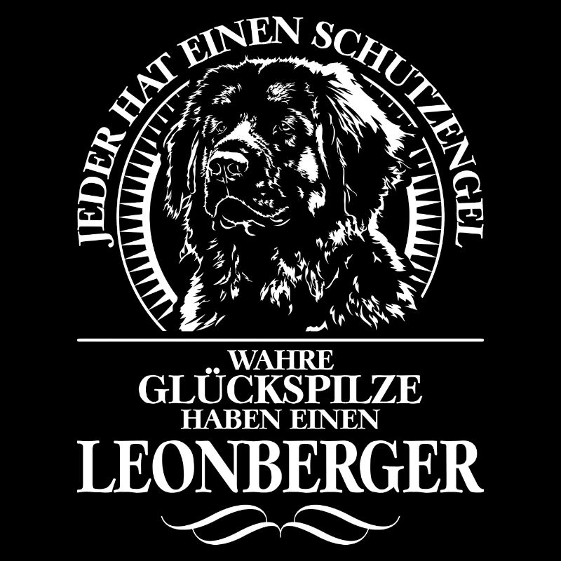 LEONBERGER Schutzengel Hundespruch Hunde Wilsigns