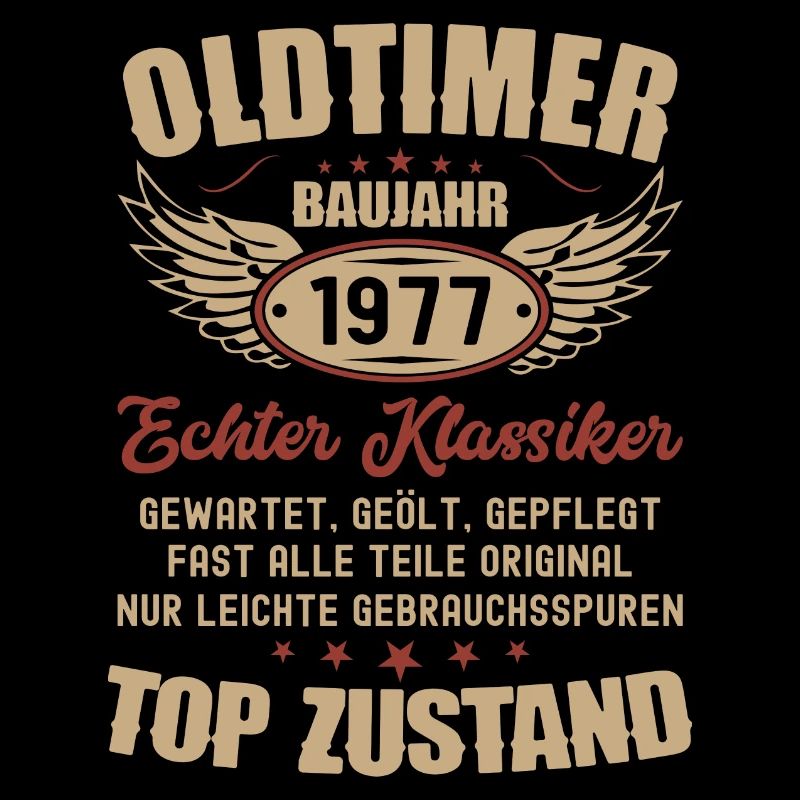 46. Geburtstag Mann Frau Geburtstagsgeschenk 1977