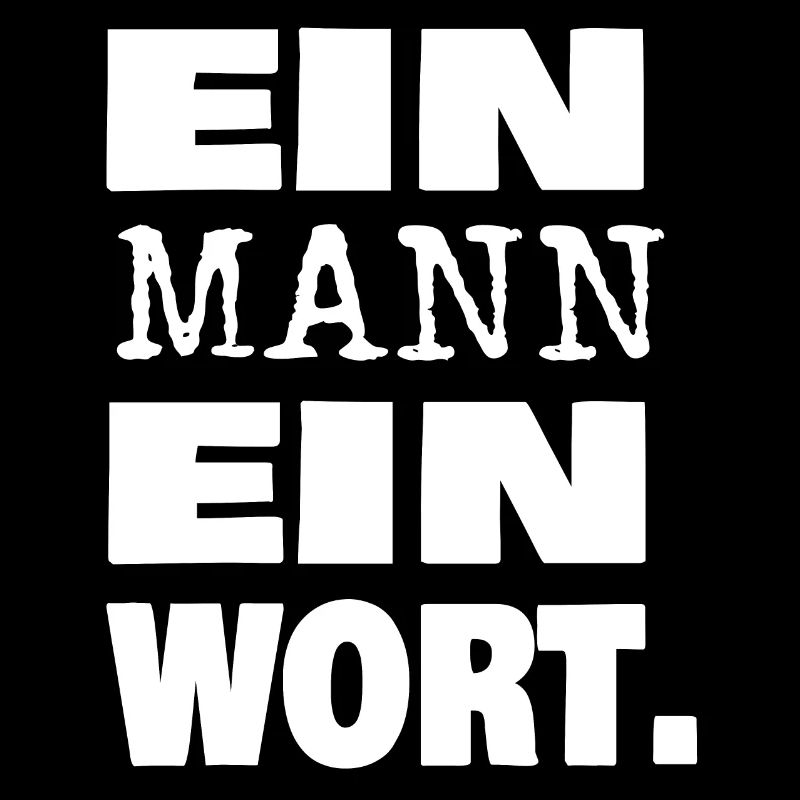Ein Mann