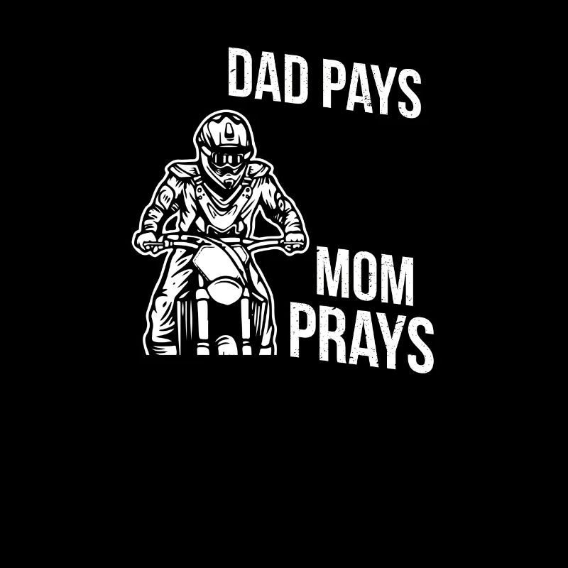 Maman prie papa de payer le motocross enduro