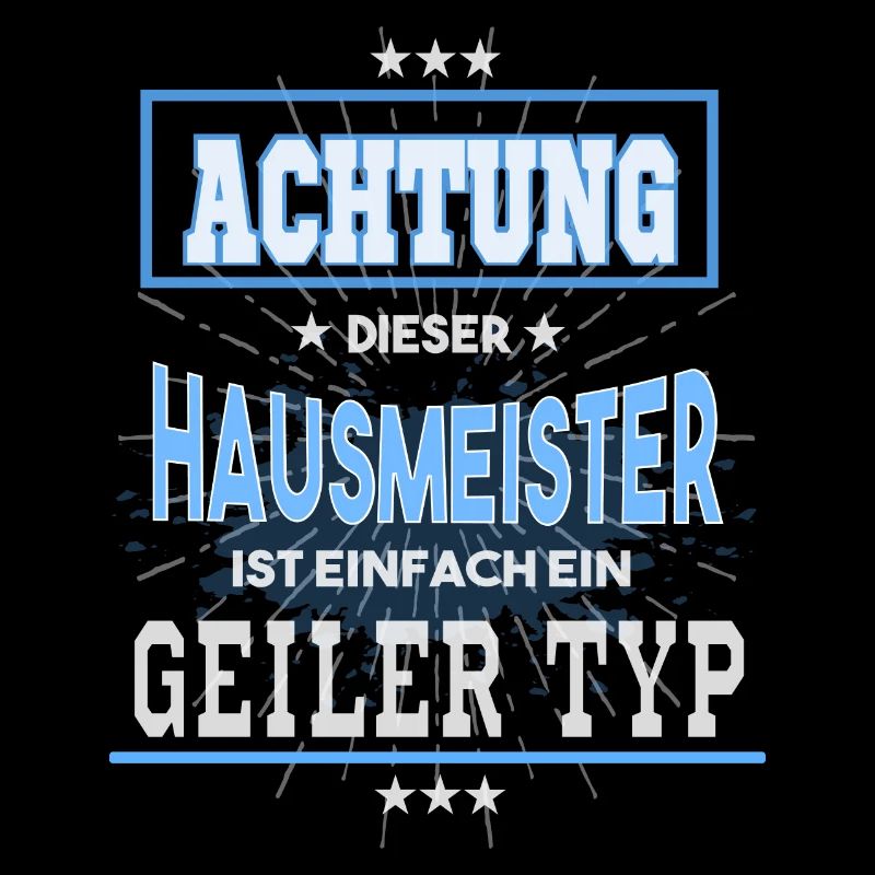 Hausmeister, einfach nur ein geiler Typ