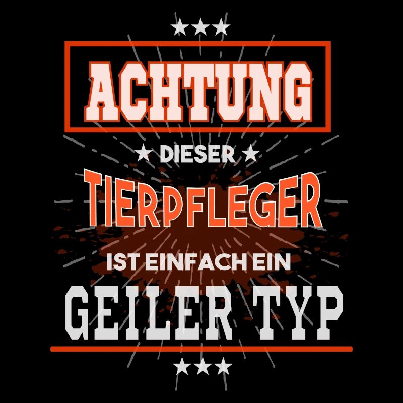 Tierpfleger, einfach nur ein geiler Typ