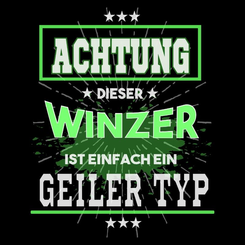 Winzer, einfach nur ein geiler Typ