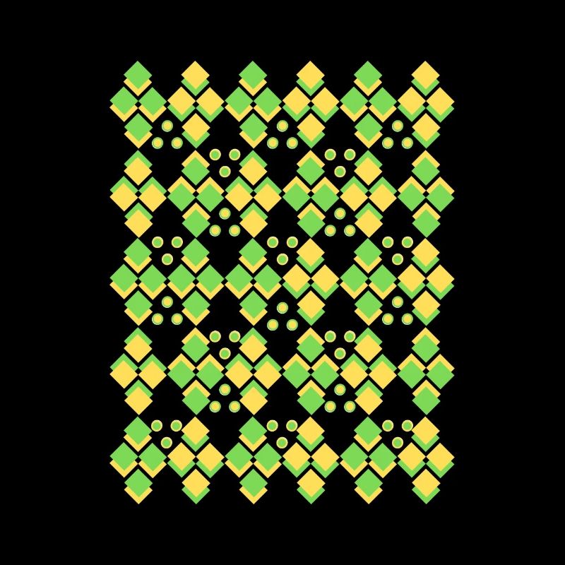 Geometric abstract art > geometric square colo