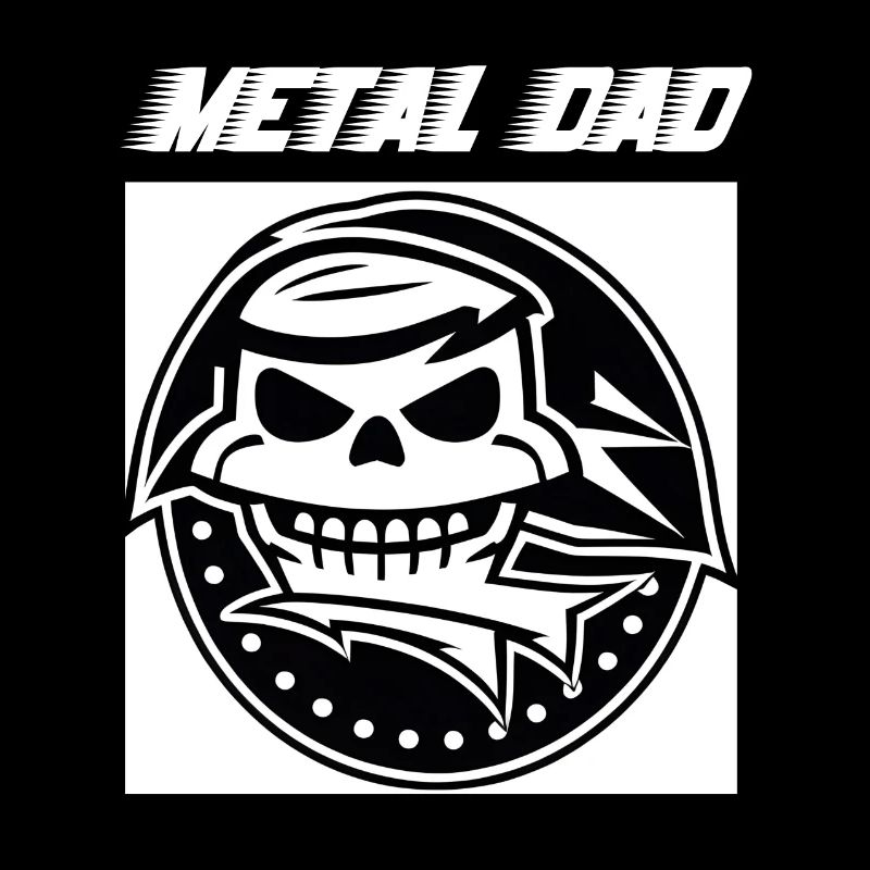 Metal Dad - Skull