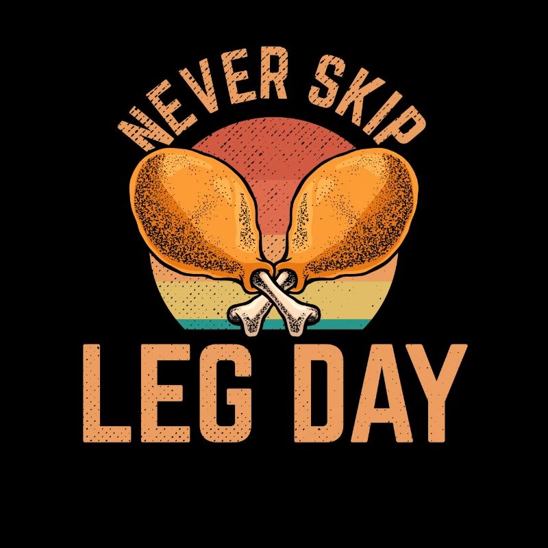 Funny Thanksgiving Turkey It's Leg Day Workout