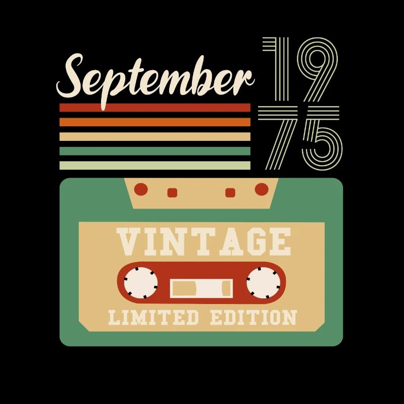 46th birthday gift September 1975