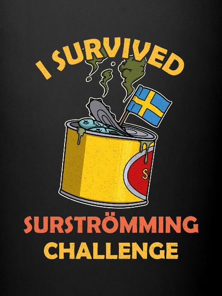Stinkefisch Surströmming Spruch Geschenk