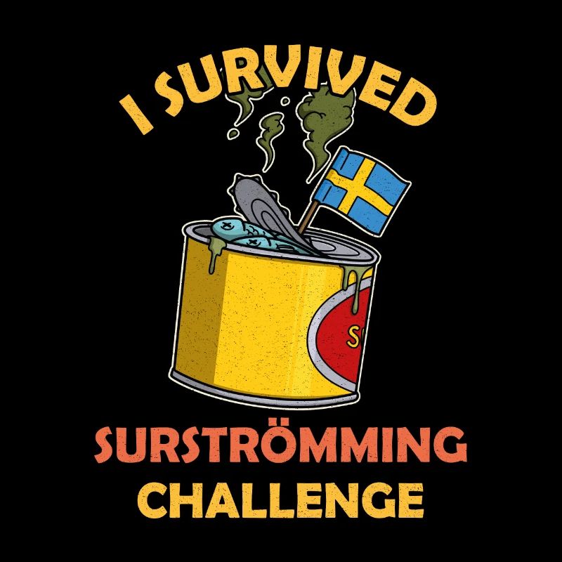 Stinkefisch Surströmming Spruch Geschenk