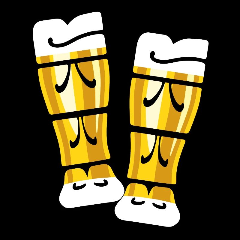 Thirst - drink beer - wheat beer - toast