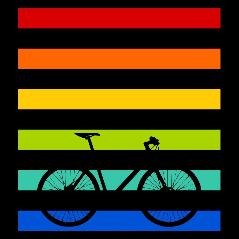 Vélos arc-en-ciel