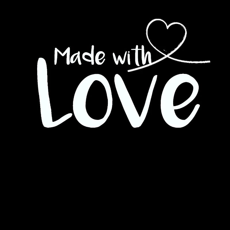 Made with Love Mach es mit Liebe Geschenkidee