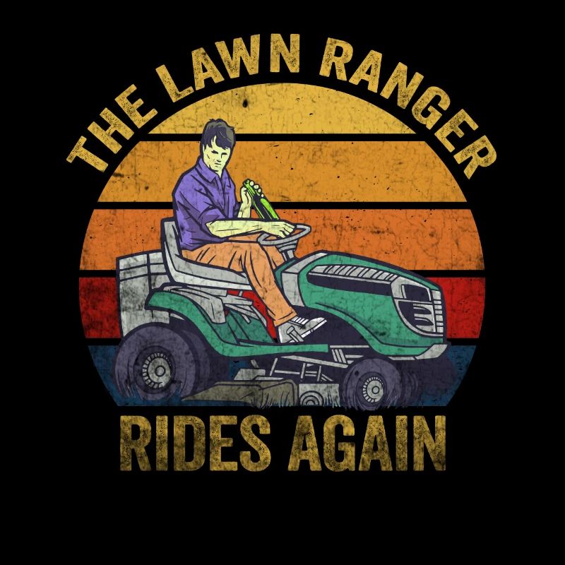 We Ride At Dawn Dad Lawn Mower Make Laugh Day Yard
