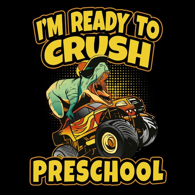I'm Ready To Crush Preschool Dinosaurier