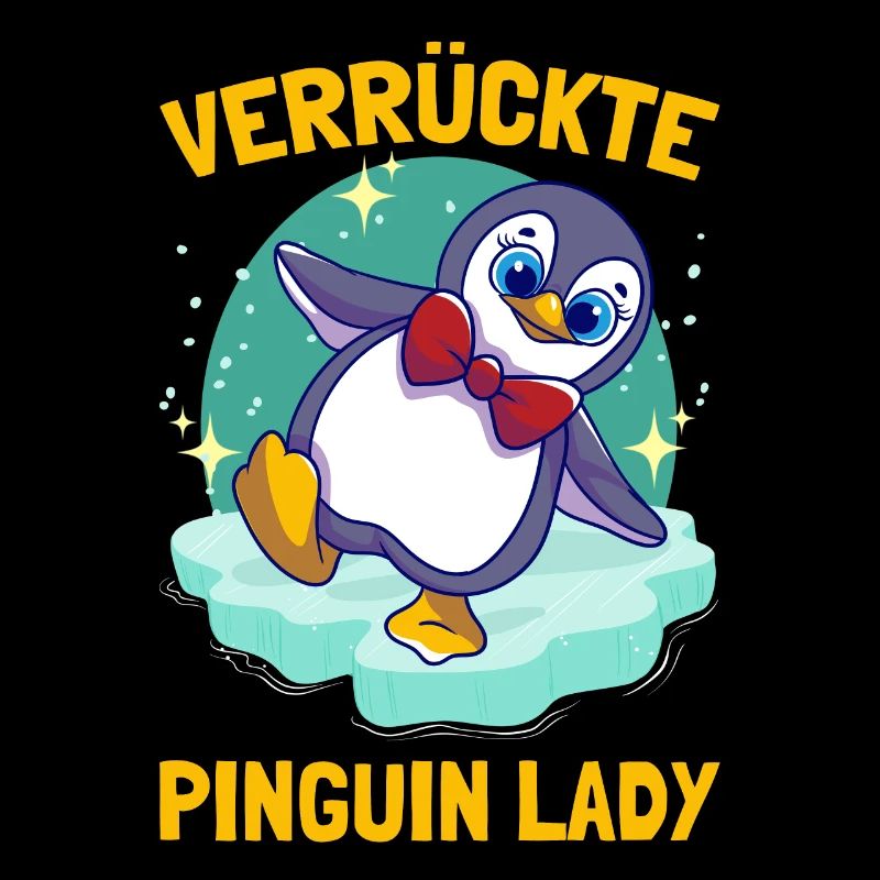 Pingouins Pingouin Fou Dame Pingouin Mignon Pingouin