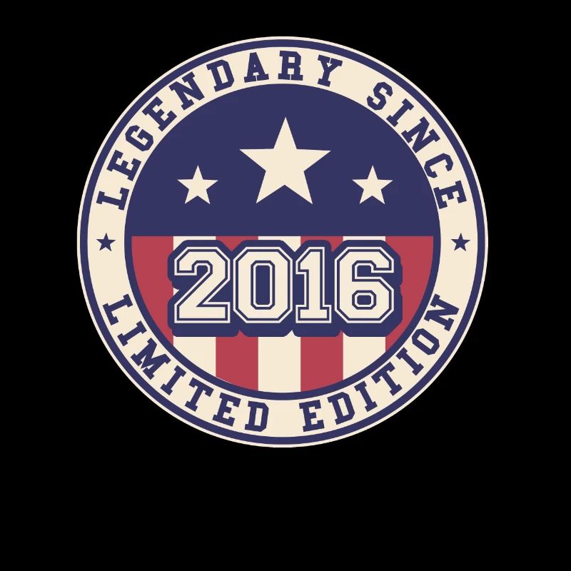 7 Years Old Legendary Since 2016 7th Birthday