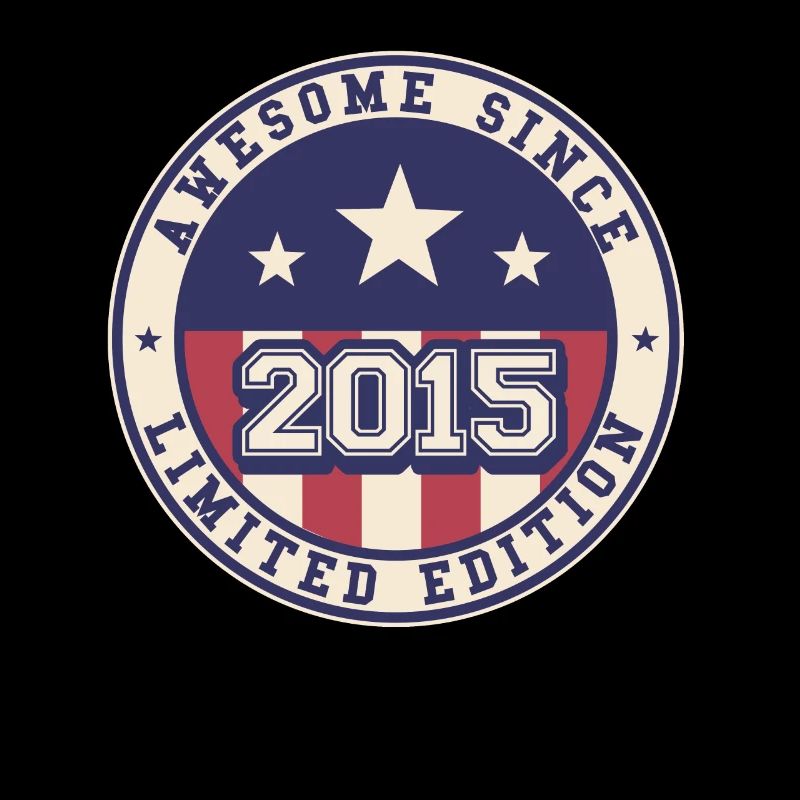 8 Years Old Awesome Since 2015 8th Birthday