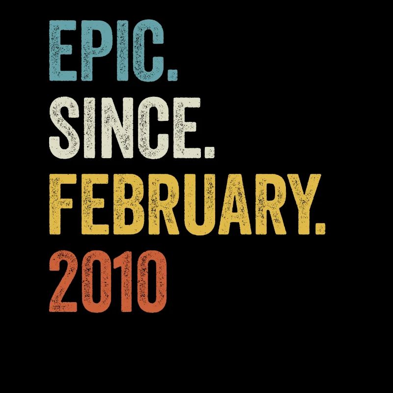 Epic Since February 2010 13. Geburtstag