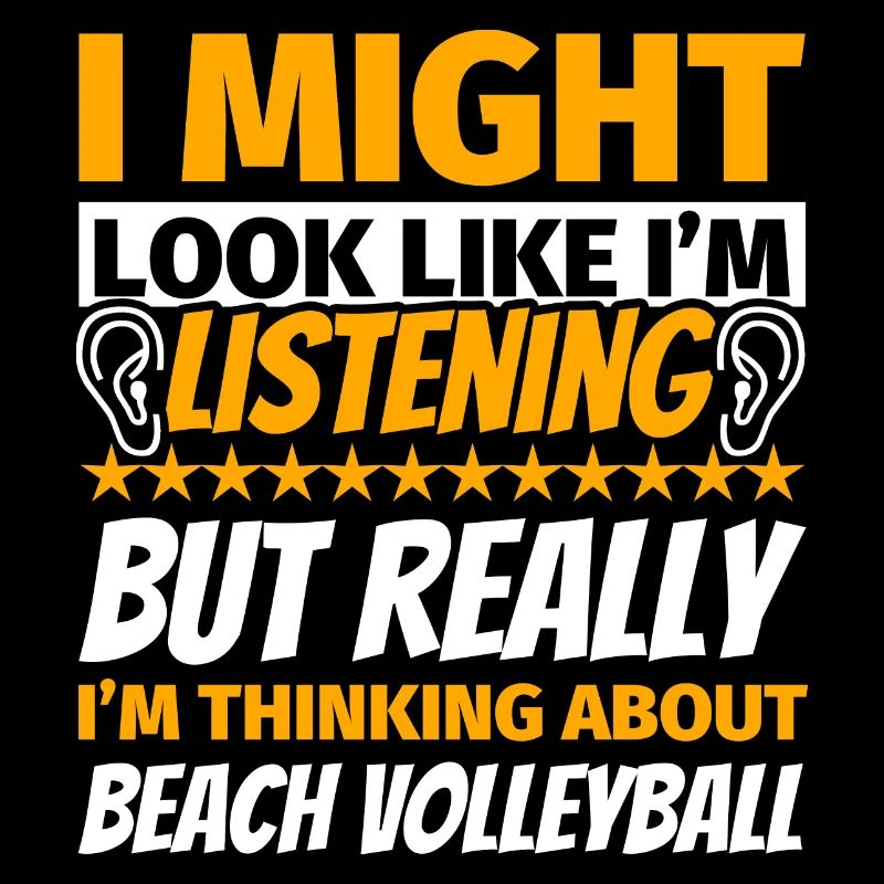 Beach volleyball fun gift