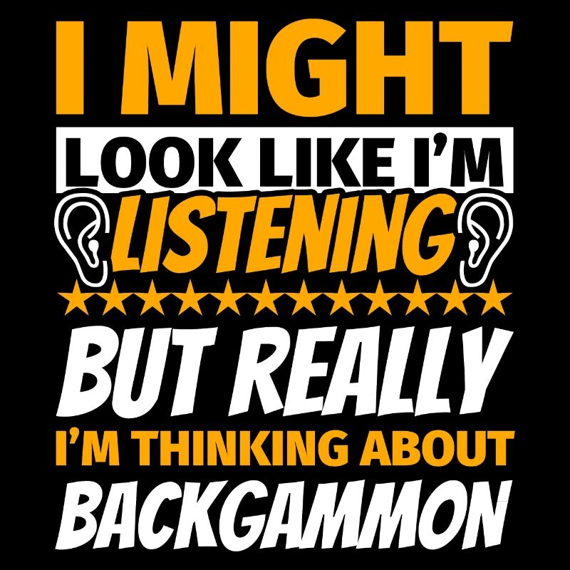 Backgammon Funny Gift