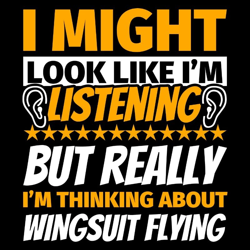 Wingsuit fly cadeau amusant